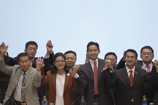 Leader of Thai opposition party that won election announces 8-party coalition plan to take power | iNFOnews.ca