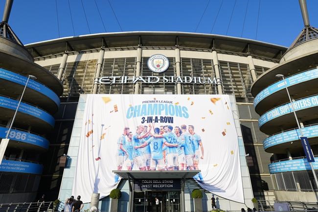 Man City's treble bid up and running after winning English Premier League | iNFOnews.ca Man City's treble bid up and running after winning English Premier League | iNFOnews.ca