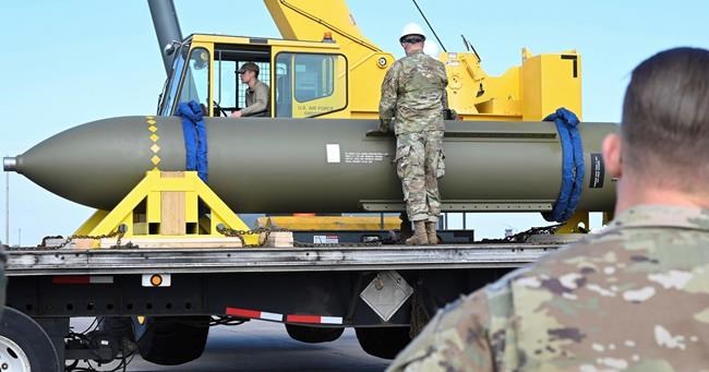 US bomb designed to hit targets like Iran underground nuclear sites briefly reappears amid tensions | iNFOnews.ca US bomb designed to hit targets like Iran underground nuclear sites briefly reappears amid tensions | iNFOnews.ca
