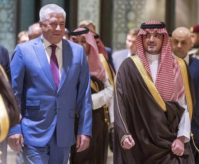 Russia's sanctioned interior minister visits Saudi Arabia just after trip by Ukraine's Zelenskyy | iNFOnews.ca