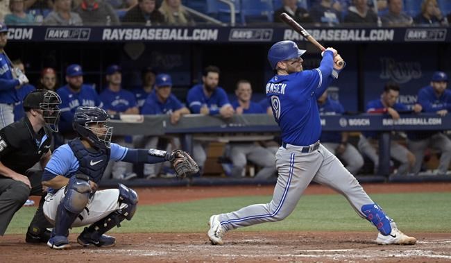 Blue Jays rout Rays 20-1 as Guerrero Jr has 6 RBIs, position players give up 10 runs | iNFOnews.ca