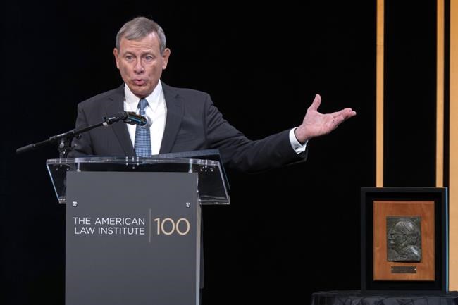 Chief Justice Roberts says Supreme Court can do more on ethics, but offers no specifics | iNFOnews.ca Chief Justice Roberts says Supreme Court can do more on ethics, but offers no specifics | iNFOnews.ca