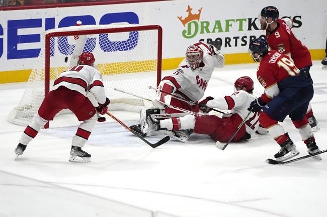 Tkachuk sends Panthers to Stanley Cup Final, after topping Hurricanes 4-3 for sweep | iNFOnews.ca
