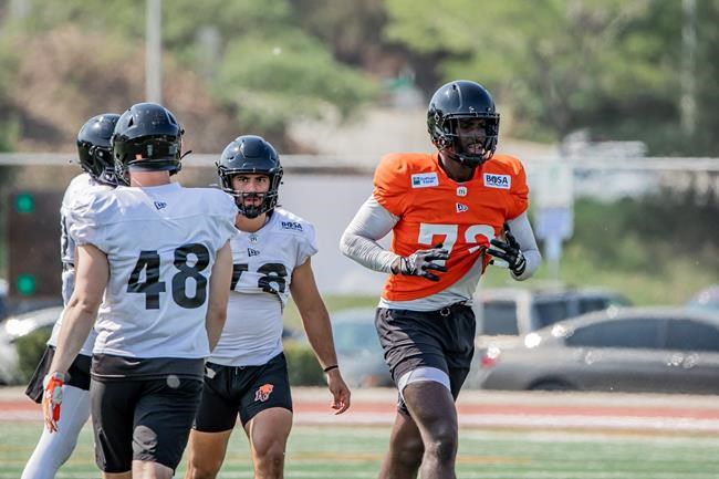 From Italy to B.C.: Jevoni Robinson has taken an unusual route to the CFL | iNFOnews.ca