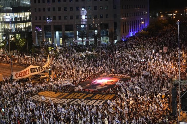 Mass protests against Israeli government's plans to change legal system enter 21st week | iNFOnews.ca Mass protests against Israeli government's plans to change legal system enter 21st week | iNFOnews.ca