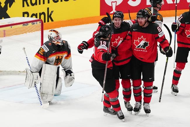 Blais scores twice, Canada beats Germany 5-2 to win gold at men's hockey worlds | iNFOnews.ca Blais scores twice, Canada beats Germany 5-2 to win gold at men's hockey worlds | iNFOnews.ca
