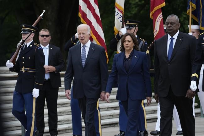Biden on Memorial Day lauds generations of fallen US troops who 'dared all and gave all' | iNFOnews.ca