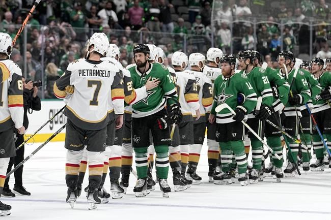 Golden Knights scorch Stars 6-0, advance to Stanley Cup final | iNFOnews.ca