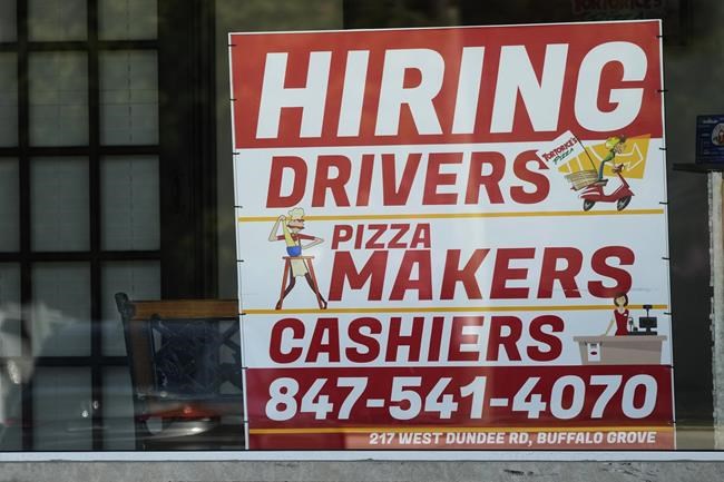 US job openings hit 10.1 million and labor market still strong despite Fed efforts to cool economy | iNFOnews.ca CP2048848941