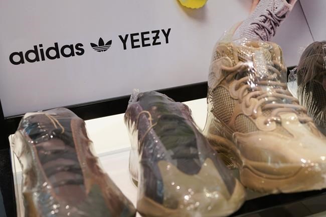 Yeezy shoes are back on sale - months after Adidas cut ties with Kanye West | iNFOnews.ca CP231536174
