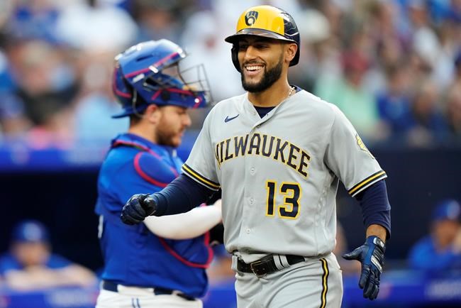 Canadian Abraham Toro's two-run homer spurs Brewers to 4-2 win over Blue Jays | iNFOnews.ca