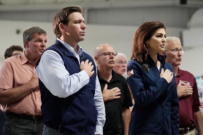 DeSantis plays up his personal side - and swipes at Trump - during campaign blitz across Iowa | iNFOnews.ca DeSantis plays up his personal side - and swipes at Trump - during campaign blitz across Iowa | iNFOnews.ca