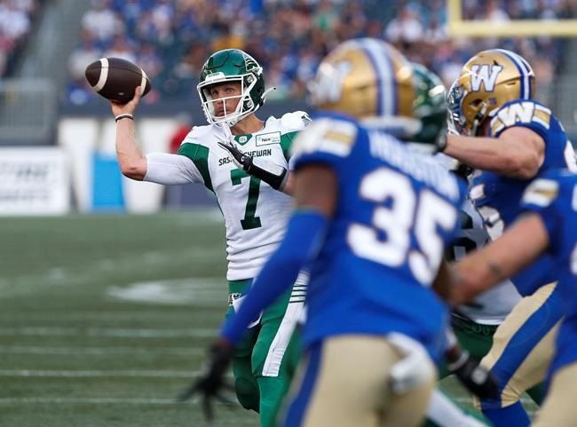 Saskatchewan Roughriders top Winnipeg Blue Bombers 28-16 in CFL pre-season finale | iNFOnews.ca Saskatchewan Roughriders top Winnipeg Blue Bombers 28-16 in CFL pre-season finale | iNFOnews.ca