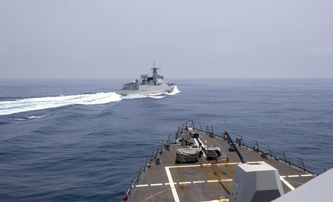 US releases video showing close-call in Taiwan Strait with Chinese destroyer | iNFOnews.ca