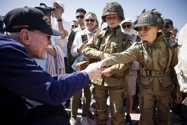 'It was tough': World War II veterans return to Utah Beach to mark D-Day's 79th anniversary | iNFOnews.ca