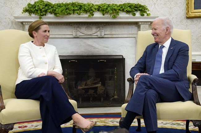 Biden praises Denmark for 'standing up' for Ukraine in war with Russia | iNFOnews.ca