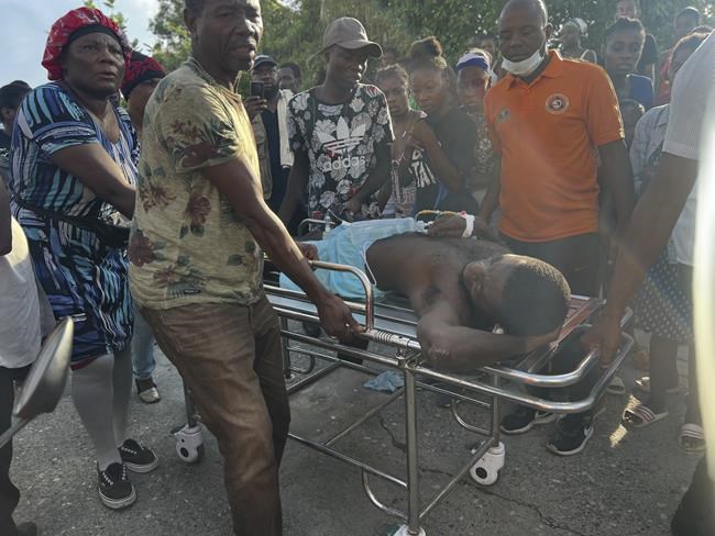 4.9 magnitude quake strikes southern Haiti; 4 dead, dozens injured | iNFOnews.ca CP245076061