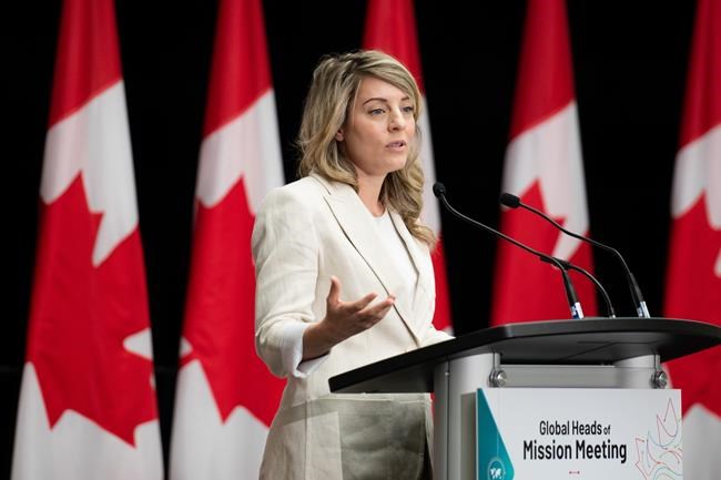 Joly pledges foreign-service reboot in which diplomats better grasp languages, topics | iNFOnews.ca CP29666437