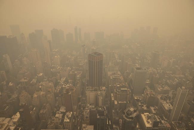 MLB, WNBA postpone games due to smoke from Canadian wildfires | iNFOnews.ca