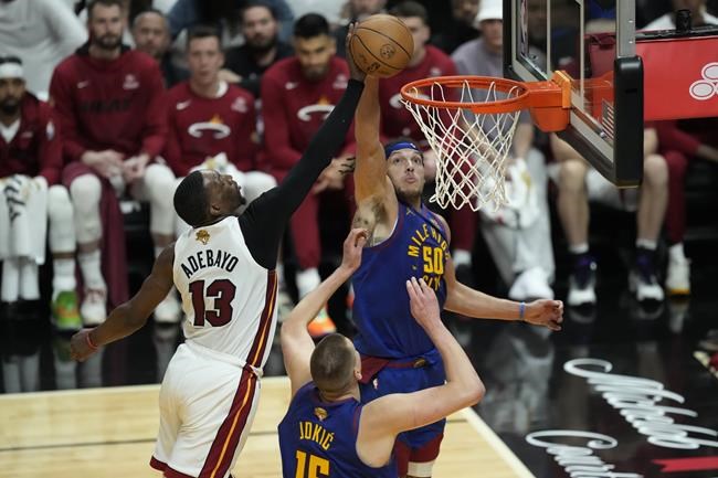 Jokic and Murray both have triple-doubles, Nuggets beat Heat 109-94 for 2-1 lead | iNFOnews.ca
