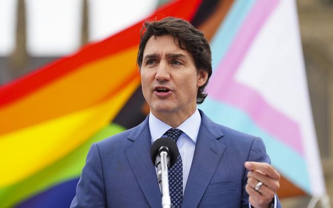 Trudeau says kids denied a Pride flag at their schools have one on Parliament Hill | iNFOnews.ca Trudeau says kids denied a Pride flag at their schools have one on Parliament Hill | iNFOnews.ca