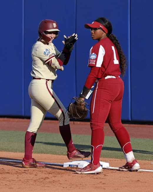 Oklahoma wins third straight Women's College World Series title, extends record win streak to 53 | iNFOnews.ca