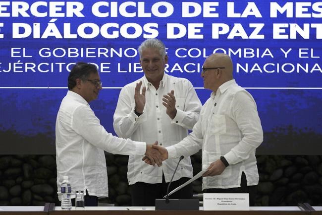Colombia government, largest remaining rebel group agree to 6-month cease-fire | iNFOnews.ca