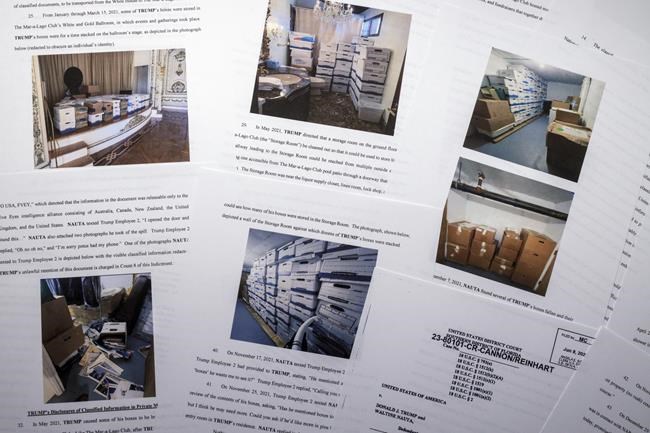 Key moments in Trump indictment: Flaunting classified material, stowing boxes in Mar-a-Lago bathroom | iNFOnews.ca Key moments in Trump indictment: Flaunting classified material, stowing boxes in Mar-a-Lago bathroom | iNFOnews.ca