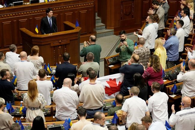 Ukraine's fight for 'the future of us all,' Trudeau says on surprise trip to Kyiv | iNFOnews.ca
