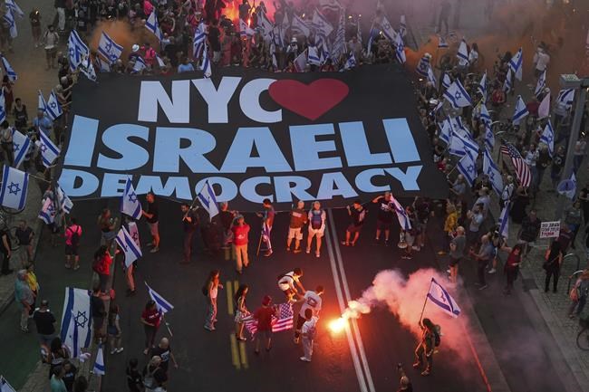 Israelis march against government's contentious plan to overhaul judiciary | iNFOnews.ca