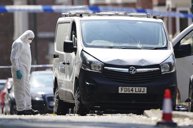Nottingham police say man fatally stabbed 3, stole van and ran down 3 more in English city | iNFOnews.ca