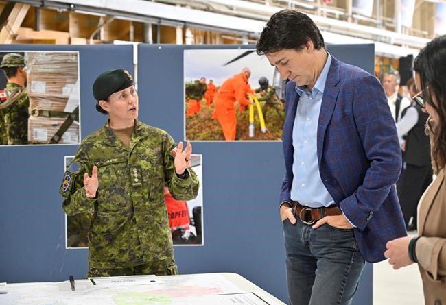 Canada will continue to rely on foreign firefighters as wildfires increase: Trudeau | iNFOnews.ca CP2050030832