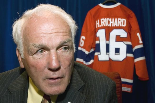 Henri 'Pocket Rocket' Richard, 11-time winner of Stanley Cup, diagnosed with CTE after death in 2020 | iNFOnews.ca CP1992051067