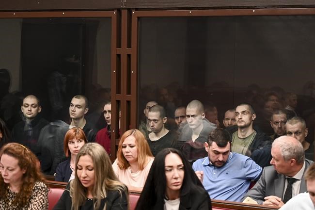 Captured Ukrainian soldiers face trial in Russia | iNFOnews.ca