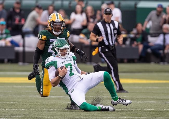 Riders coach Dickenson vows better offensive execution against Bombers | iNFOnews.ca Riders coach Dickenson vows better offensive execution against Bombers | iNFOnews.ca