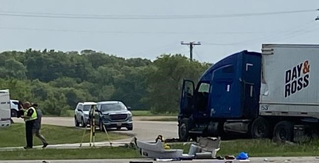 The latest on the deadly crash between seniors' bus and semi truck in rural Manitoba | iNFOnews.ca The latest on the deadly crash between seniors' bus and semi truck in rural Manitoba | iNFOnews.ca