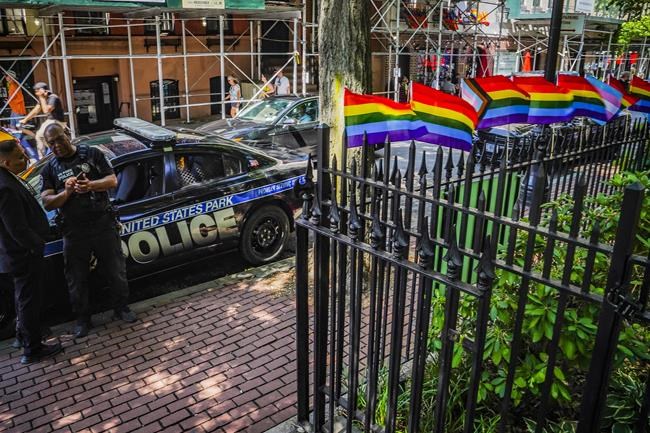 LGBTQ+ pride flags vandalized at Stonewall National Monument 3 times during Pride month | iNFOnews.ca