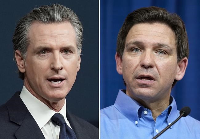 Inside the deepening rivalry between Florida Gov. Ron DeSantis and California Gov. Gavin Newsom | iNFOnews.ca