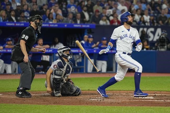 Bo Bichette pulled from Blue Jays lineup with left thumb discomfort | iNFOnews.ca Bo Bichette pulled from Blue Jays lineup with left thumb discomfort | iNFOnews.ca