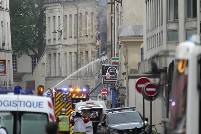 Paris police look at gas leak as possible cause of explosion and fire that injured 24 | iNFOnews.ca Paris police look at gas leak as possible cause of explosion and fire that injured 24 | iNFOnews.ca