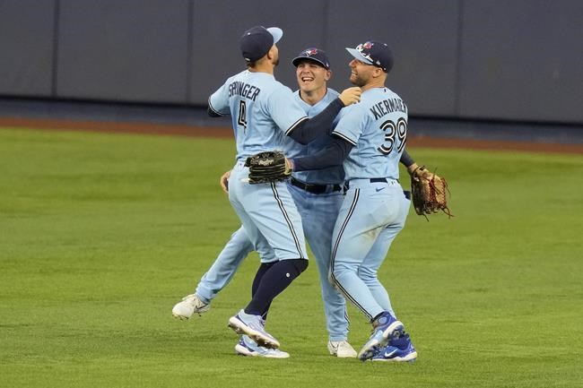 Left-fielder Daulton Varsho fitting in seamlessly with Blue Jays teammates | iNFOnews.ca Left-fielder Daulton Varsho fitting in seamlessly with Blue Jays teammates | iNFOnews.ca