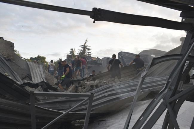 Russian missile kills 11 in a pizza parlor and Ukraine arrests man accused of directing the strike | iNFOnews.ca