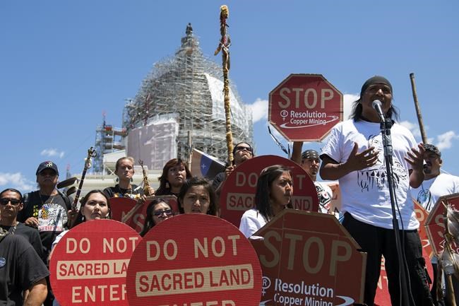 Oak Flat Timeline: Native American vs. pro-mining interests | iNFOnews.ca