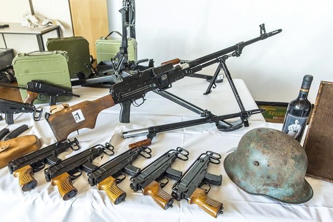 Austrian police seize drugs and vast trove of weapons in a raid on a far-right biker gang | iNFOnews.ca