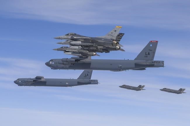 The US flies nuclear-capable bombers in a fresh show of force against North Korea | iNFOnews.ca The US flies nuclear-capable bombers in a fresh show of force against North Korea | iNFOnews.ca