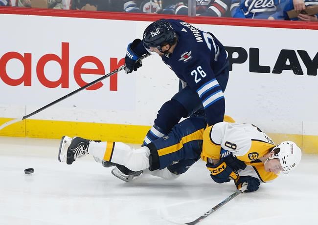 Winnipeg Jets welcome back goalie Brossoit, as ex-captain Wheeler signs with Rangers | iNFOnews.ca Winnipeg Jets welcome back goalie Brossoit, as ex-captain Wheeler signs with Rangers | iNFOnews.ca