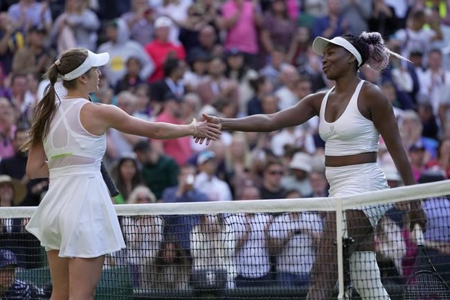 Venus Williams falls early in her first match at her 24th Wimbledon and loses to Elina Svitolina | iNFOnews.ca Venus Williams falls early in her first match at her 24th Wimbledon and loses to Elina Svitolina | iNFOnews.ca