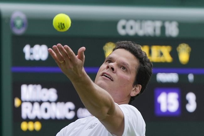 Canada's Raonic a winner in Grand Slam return, beats Novak in Wimbledon opener | iNFOnews.ca Canada's Raonic a winner in Grand Slam return, beats Novak in Wimbledon opener | iNFOnews.ca