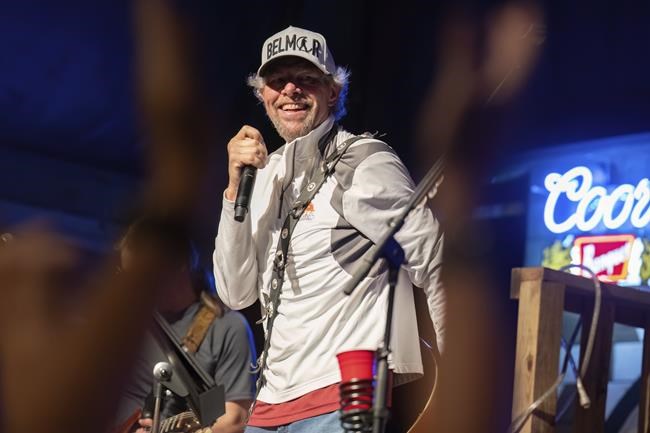 Toby Keith's shows at his Oklahoma music venue mark return to stage after revealing cancer diagnosis | iNFOnews.ca