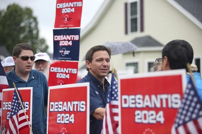 DeSantis defends anti-LGBTQ video shared by his campaign and calls it a 'fair game' attack on Trump | iNFOnews.ca